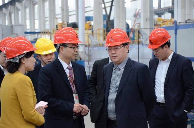 中共巴中市委市政府領(lǐng)導(dǎo)蒞臨我司指導(dǎo)工作