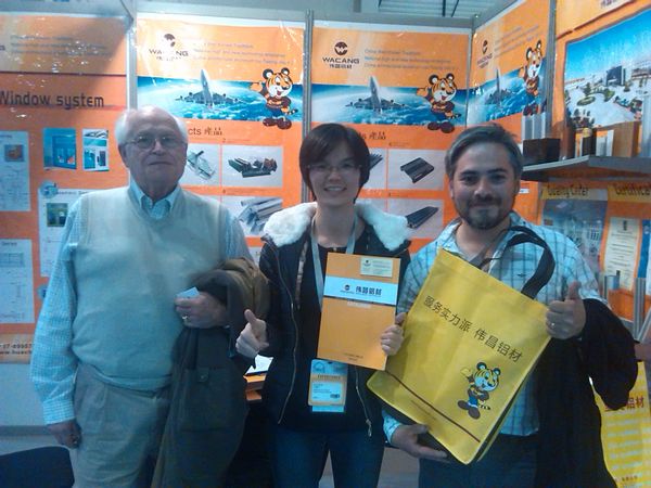 我司參加2013年智利建材展