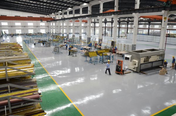 我司幕墻門窗加工廠密鑼緊鼓籌建中