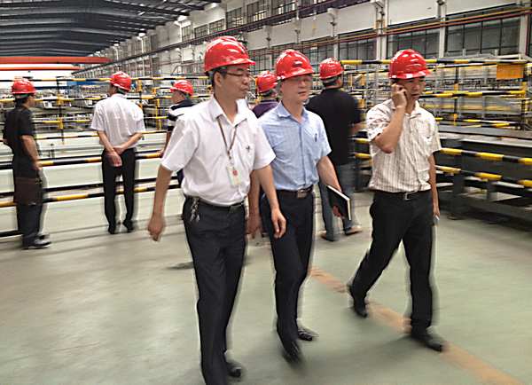 我公司接待兄弟廠訪問交流活動