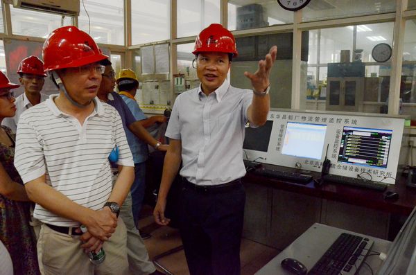 中國有色金屬工業(yè)協(xié)會文獻軍副會長一行蒞臨我司指導工作