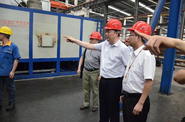  眉山市宋朝華市長(zhǎng)蒞臨我司考察指導(dǎo)工作