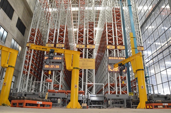 全行業(yè)第一座自動化立體倉庫模具庫在我司建成并正式投入使用