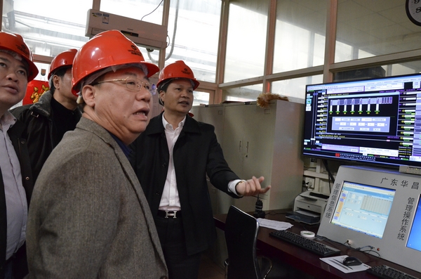 百色市領(lǐng)導(dǎo)蒞臨我司參觀考察