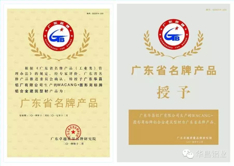 我司兩產(chǎn)品獲得廣東省名牌產(chǎn)品稱號(hào)