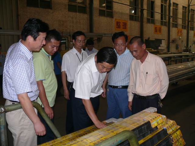 江蘇沛縣馮縣長(zhǎng)一行到公司考察