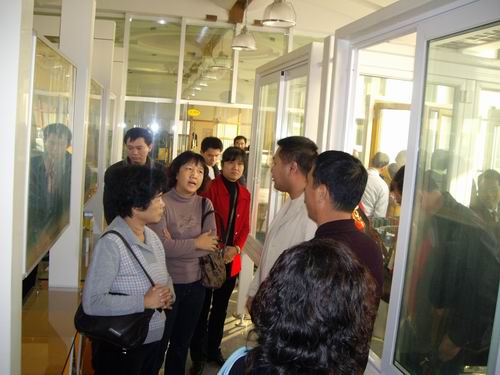 潘總率團(tuán)考察山東分公司