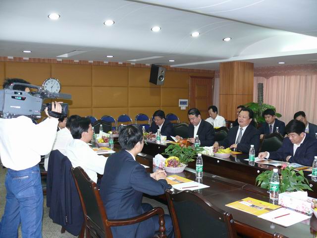 臨朐縣領(lǐng)導(dǎo)到我公司考察