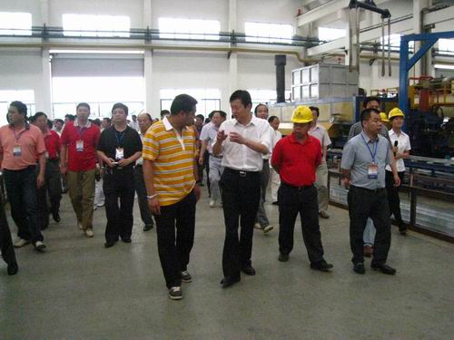 浙江商會(huì)來我公司參觀