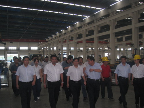 徐州市市長到我公司視察