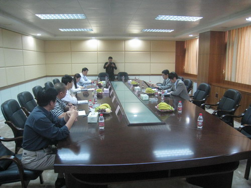 中國(guó)有色金屬檢測(cè)檢驗(yàn)中心領(lǐng)導(dǎo)到我公司考察