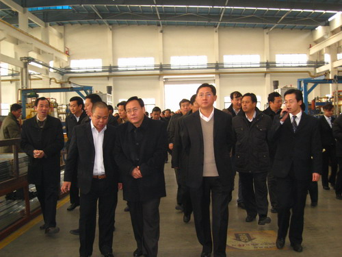 徐州市李榮啟常務(wù)副市長來我公司訪問
