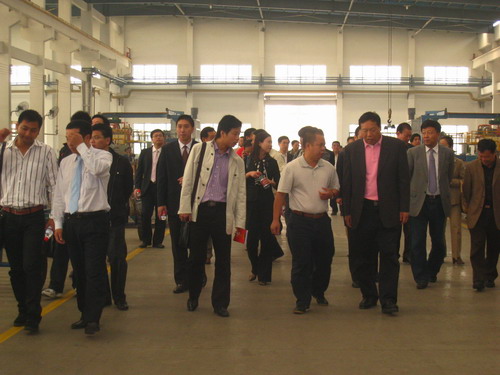 廣東省江蘇商會(huì)來(lái)我公司商務(wù)考察