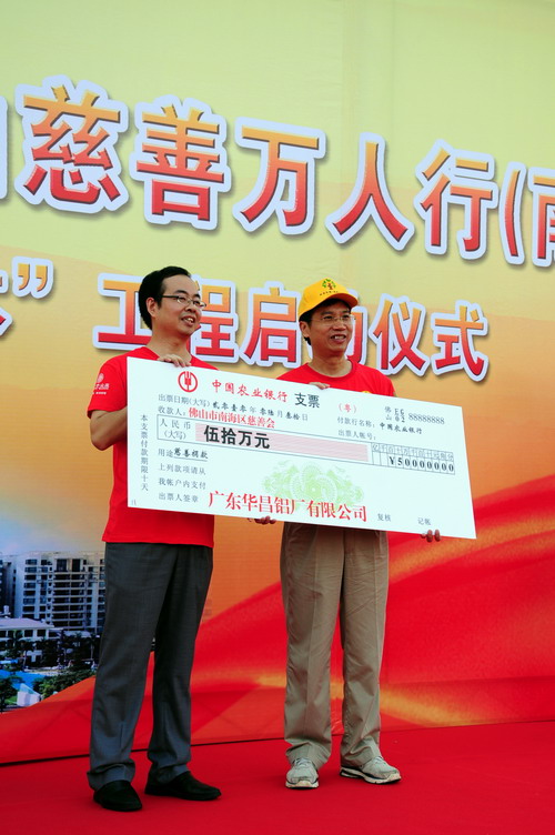 關(guān)注貧困  熱心慈善  回饋社會