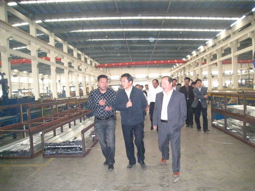 沛縣新任縣長李曉雷來我公司考察