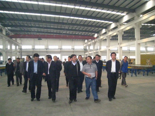 徐州市市長蒞臨我公司視察工作
