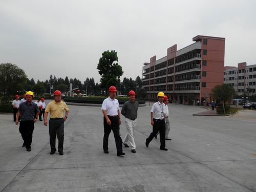 河南省商務廳戴松軍副廳長一行到我司參觀考察