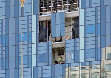 在施工的過程中,有哪些注意事項?