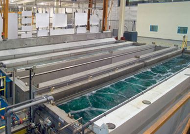 鋁型材質表面廢(j足)水怎麼處理?