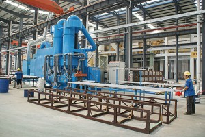 時效熱處理爐、噴砂機(jī)、拋光機(jī)