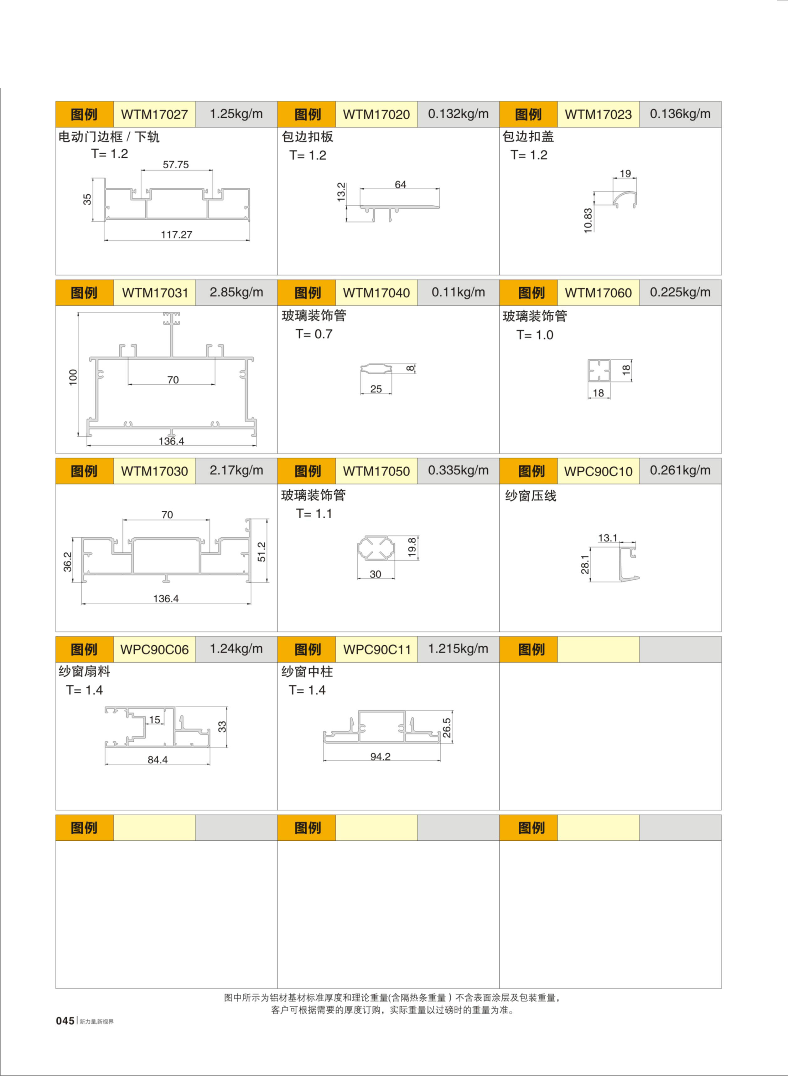 WTM170重型推拉門