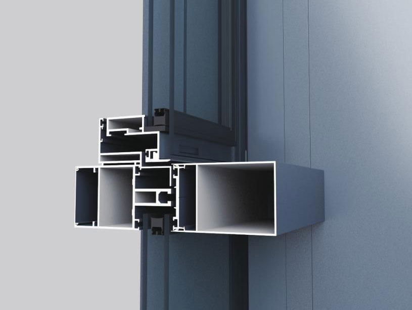 WMQ120、150、200系列明、隱框幕墻(60,70,100寬)