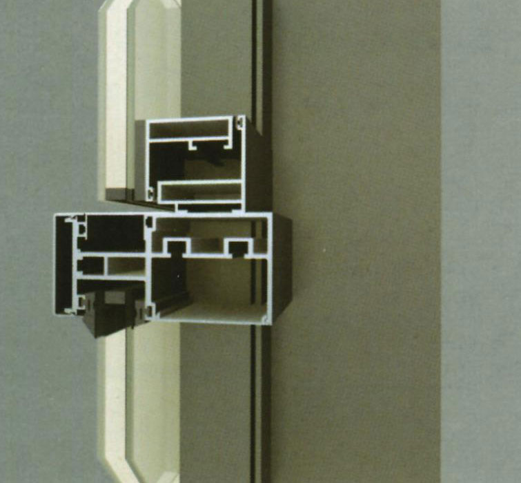 160、180系列明、隱框幕墻(80寬)